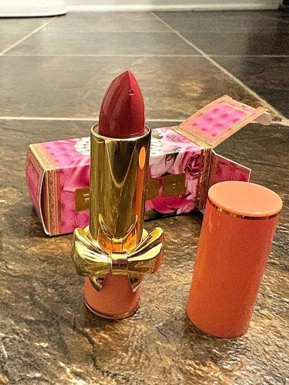 Pat McGrath Labs SatinAllure Lipstick in Petallica Pink